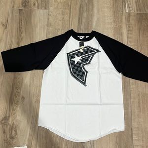Famous Stars & Straps BOH Raglan mid sleeve tee shirt